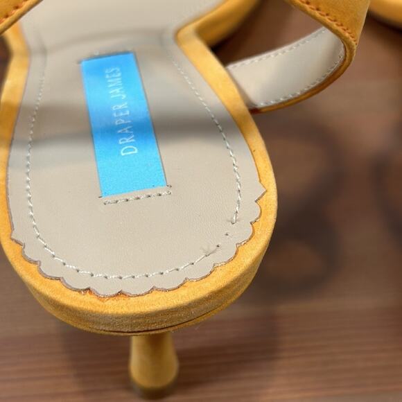 Draper James Alice Floral Heeled Sandals Size 7.5 - Picture 8 of 11